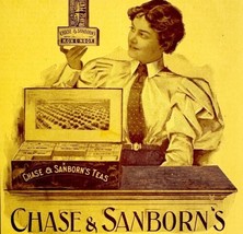 Chase &amp; Sanborn Package Teas 1897 Advertisement Victorian Beverage DWHH11 - £15.02 GBP