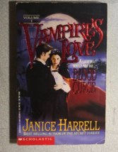 VAMPIRE&#39;S LOVE: Blood Curse by Janice Harrell (1995) Scholastic paperback 1st - £11.04 GBP
