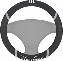 MLB New York Yankees Embroidered Mesh Steering Wheel Cover by FanMats - £24.03 GBP