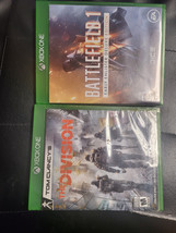 Set Of 2 : The Division + Battlefield 1 (Xbox One) Check Pics - £5.44 GBP