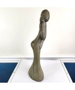 Haiti Sculpture Woman Signed JCD Haiti Duma - £58.38 GBP