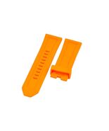 Mega Chief Bamf 26mm Orange Rubber Watch Strap For Diesel - $24.99