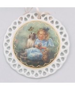 Bradford Editions 1996 Heaven&#39;s Little Sweethearts Ornament Set 6 #89616... - $12.19