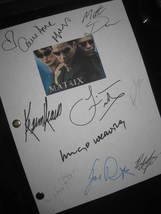 The Matrix Signed Film Movie Script Screenplay X9 Autograph Keanu Reeves Laurenc - £15.92 GBP