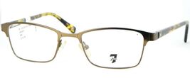 W/ TAG 7 For All Mankind GOLDEN GATE BWN BROWN EYEGLASSES GLASSES 50-19-... - $235.29 MXN