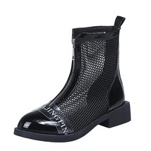 Summer Boots New Hollow Out Women Sandals Fashion Breathable Mesh Shoes Ankle Co - £26.07 GBP