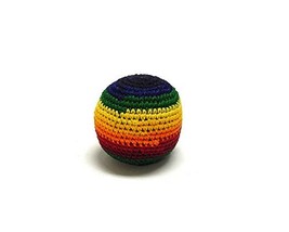 Mia Jewel Shop Rainbow Multicolored Crochet Striped Geometric Pattern Ha... - $7.91