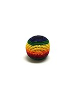 Mia Jewel Shop Rainbow Multicolored Crochet Striped Geometric Pattern Ha... - £6.32 GBP