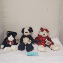 The Boyds Bears Limited Edition Bear&#39;s Set Of 3 Plush Stuffed Toy - £11.69 GBP