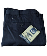 DOCKERS Navy Blue Mens Big Tall Signature Khaki Classic Fit Pants 42X36 ... - $48.51