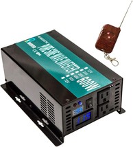 Wzrelb 600W 24V 120V Pure Sine Wave Solar Power Inverter With Remote Control - £91.36 GBP