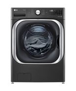 LG WM8900HBA 5.2 Cu. Ft. Black Steel Front Load Washer - $1,691.47
