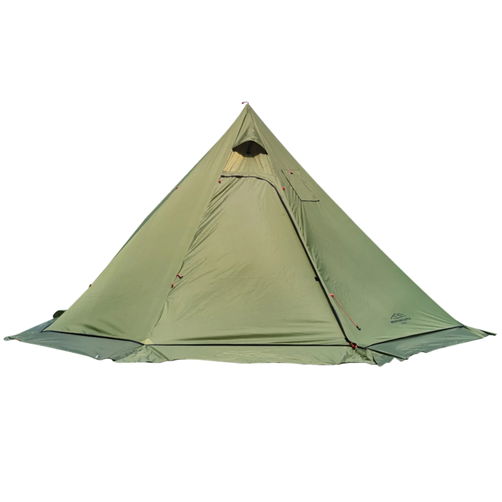 1-2 Persons Lightweight Tents with Stove Standing Room Teepee Tent for Hunting - £95.85 GBP