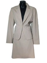Petite Sophisticat Women&#39;s Profecional Blazer Skirt Set Buttery Yellow Office 12 - £29.15 GBP