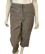 L.L. Bean Women&#39;s Nylon Cropped Pants Mocha Size 8 - $26.05 CAD
