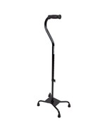 Dynarex Quad Cane with Large Base 300 Pound Weight Capacity Black 1 Quad... - $27.30