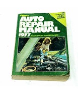 Chilton's Auto Repair Manual w Troubleshooting 1970-1977 Green Paperback Used