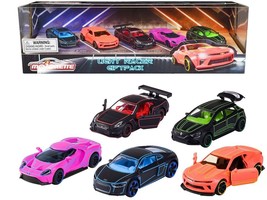 Light Racer Giftpack (2023) 5 Piece Set 1/64 Diecast Model Cars by Majorette - $34.99