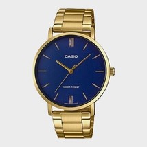 Casio Original Quartz Men&#39;s Wrist Watch MTP-VT01G-2B - £45.78 GBP