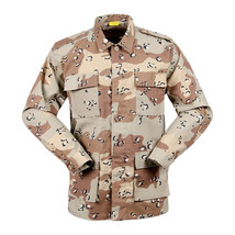 U.S. Army Chocolate Chip 6 Color Combat Uniform Jacket Small Regular Sv 143 - £23.30 GBP