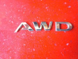 2007-2009 Suzuki XL7 AWD Emblem Badge Letter Logo Gate Rear Chrome OEM  - £7.78 GBP