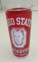 Ohio State Fred Taylor Coach Buckeyes 1961-62 Glass Tumbler - $4.98