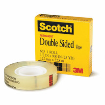 Scotch Permanent Double Sided Tape (12.7mmx22.8m) - £27.10 GBP