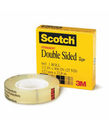 Scotch Permanent Double Sided Tape (12.7mmx22.8m) - £26.11 GBP