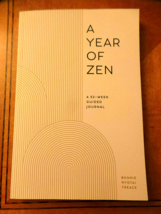 A Year of Zen a 52 Week Guided Journal by Bonnie Myotai Treace 2020 pape... - €5,96 EUR