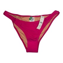 J. Crew Pink Fushia Heritage 1989 high-leg bikini bottoms Size Small New... - $19.34