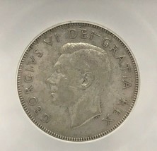 1948 .50 Cent Coin, Graded ICG - EF40 ( Free Worldwide Shipping) - £154.10 GBP