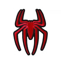 Choose Size 4&quot; or 12&quot; RED SPIDER iron on patch (6804/5) - £6.52 GBP+