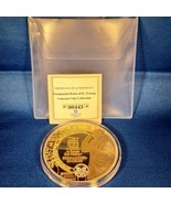 DONALD TRUMP COMMANDER IN CHIEF - COLOSSAL COMMEMORATIVE COIN PROOF - $93.49