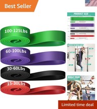High-Quality Resistance Bands Set - 4 Levels for Versatile Workouts &amp; Th... - $756.61 MXN
