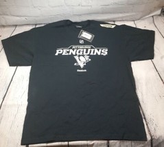 NHL Reebok Pittsburgh Penguins Graphic T-Shirt Size M New Old Stock Hockey - £10.33 GBP