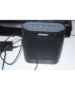 Bose SoundLink 415859 COLOR Black Bluetooth Portable Speaker w Plug Test... - $69.00