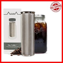 High-Quality TUBE+ Cold Brew Coffee Maker - Enjoy Iced Coffee &amp; Fruit Wa... - €24,07 EUR