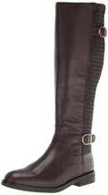 Cole Haan Women Chesley WR Boot Java Leather/Quilted Stretch Brown W23009 - $75.00