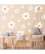12 Sheets Daisy Wall Decals White Flower Wall Stickers Big Daisy Wall St... - £25.15 GBP