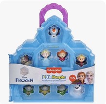 Fisher-Price Little People Disney Frozen Carry Along Castle Case New - $49.95