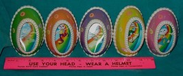 VTG 1990s Skittles Diorama Plastic Easter Eggs 4&quot; H 2-View Scenes you ch... - $5.25