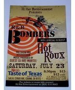 The R&amp;B Bombers Concert Card Promotional Covina CA 2011 Hot Roux - €17,13 EUR
