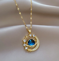 Women's "Light Luxury" Style Necklace — "Planet" Pendant. A Jewelry Gift. - $9.90