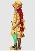 Pepita Rebecca and Parasol Needlepoint Canvas - $32.00+