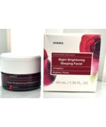 Korres Wild Rose Vitamin C Brightening Sleeping Facial Night Sauvage New... - $27.15 CAD