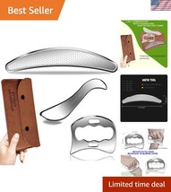 Portable Stainless Steel Massage Tools with Honeycomb Grip for Effective... - $772.94 MXN