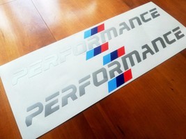 2x M-Colored Side Decals - Fits M Performance BMW F33 E46 420i 123d M2 M... - $9.00