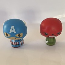 FUNKO PINT SIZE HEROES CAPTAIN AMERICA and RED SKULL (Marvel Collector C... - £7.54 GBP