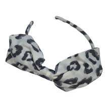 Janie and Jack Parisian Park Leopard Print Gray/White Headband NWOT - £15.10 GBP