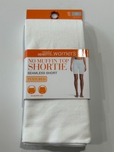 Warner&#39;s Short Blissful Benefits Seamless No Muffin Top Shortie Size XS 4-6 NEW - £6.18 GBP